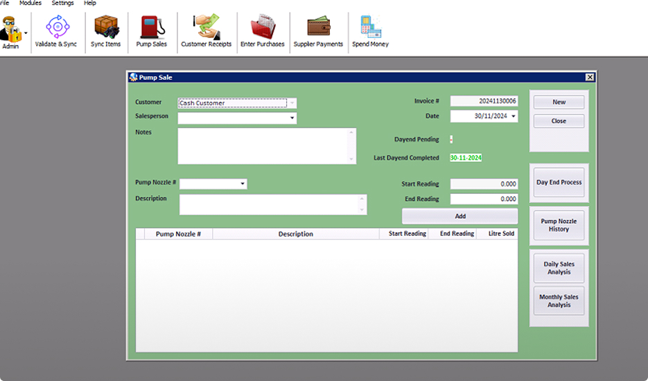 POS Dashboard
